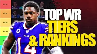 Top 30 Wide Receiver Rankings & Tiers | 2023 Fantasy Football