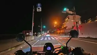 Night touring Route134(from Kamakura to Enoshima)