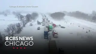 At least 100 vehicles involved in massive pileup outside Grand Rapids, Michigan