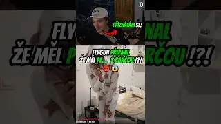 FLYGUN PŘITNAL, ŽE MĚL PE.... S BARČOU !?! 😈😱 #shorts