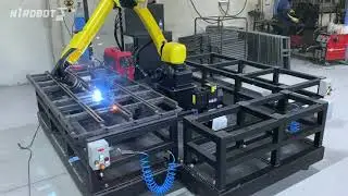 Baza Metal İskeleti Kaynak Robotu