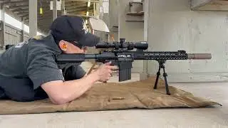 KAC SR25 + QDC CRS-PRG SUPPRESSOR
