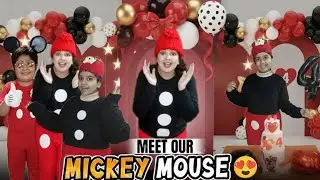 MAMA'S 4th MONTH GRAND PARTY CELEBRATION 🐭| Sab Ko Mickey Mouse Bana Dea 😍| Khala Ny Ditch Kerwaya 😡