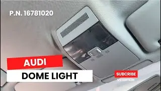 Front Interior Light or Dome Light in Audi Vehicles (2003-2005) 16781020