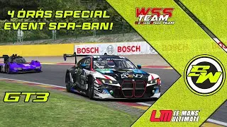 4 &oacute;r&aacute;s Special Event Spa-ban Marcival  /Le Mans Ultimate /GT3/