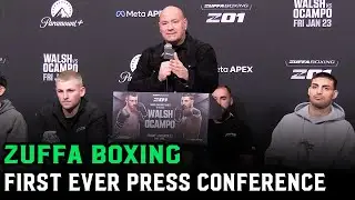 Zuffa Boxing 1: Press Conference (Full)