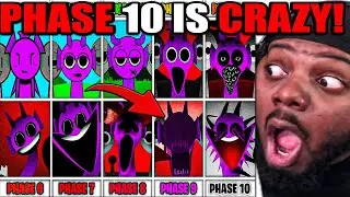 SPRUNKI Phase 1 VS Phase 2 VS Phase 3 VS Phase 4 VS Phases 5-10