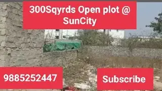 300sqyrds Open plot for sale at Suncity, PnT colony, Bandlaguda Jagir, Hyderabad