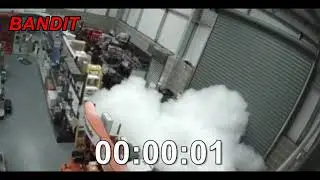 Warehouse Protection by Fog Bandit - live CCTV