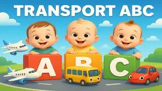 Transport ABC Song for Kids | A to Z Vehicles