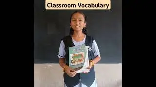 Class room vocabulary # blackboard duster # kids spoken English classes # Speak english