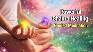 Chakra Healing Meditation | All 7 Chakra Cleansing | Balance your Chakras (Female Voice)