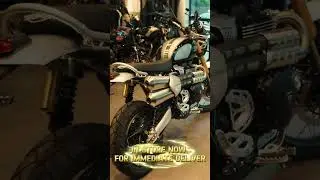 New Scrambler 1200 XE Icon in store now for immediate delivery