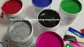 Silicone Inks and Silicone ink lines for screen and pad printing - Boston Industrial Solutions