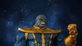 XM Marvel Thanos Premium Collectible Statue