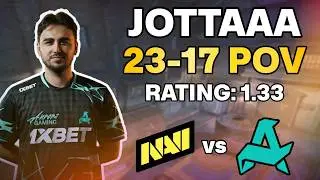 ⚡ JOTTAAA POV: TRAIN DESTRUCTION vs Natus Vincere! | PGL Astana 2025