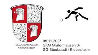 Kegeln: SKG Gr&auml;fenhausen 3 - SG Stockstadt / Biebesheim