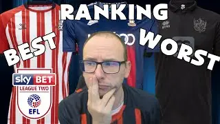 RANKING THE 2020/21 LEAGUE TWO AWAY KITS