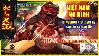 ღ KOF98UMOL ★ B&igrave;nh loạn PK SEVER ★ Khủng Long DINOSAUR x10 tuyệt kỹ, VIỆT NAM V&Ocirc; ĐỊCH x3 💥