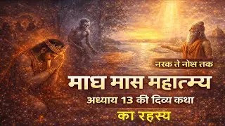 माघ मास कथा  अध्याय - 13  का रहस्य | विष्णु द्रोह का भयानक फल और प्रयाग स्नान से उद्धार