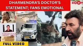 Dharmendra's doctor's statement after his discharge; Fans cry outside his house | Uncut | Full Video