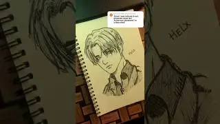 Levi ⚔️ #levi #aot #animeart #sketchart #fanart #mangaart #animedrawing #weebart #artwork