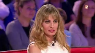 Michel Drucker re&ccedil;oit Lisa Azuelos, Sveva Alviti et Orlando (pour le film Dalida)