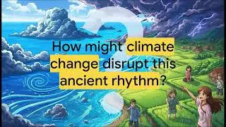 What are monsoons and how do they shape global wind patterns and rainfall?