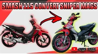 Smash 115 Convert Sniper 150 Mags | Convert Monoshock | Convertion In Progress PART 1