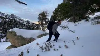Pernocta en el refugio de Mataró (Pirineo occidental)