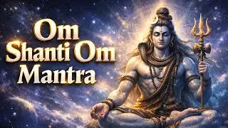 Om Shanti Om Mantra (1 Hour) | Powerful Peace Mantra for Inner Calm, World Harmony & Global Peace