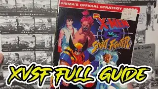 Learn to Play X-Men Vs. Street Fighter with Prima's Official Strategy Guide! 4K 60fps HDR