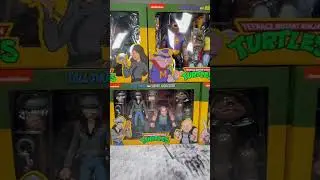TMNT All the Cartoon 2 Packs Haulathon 2023 Neca / Ninja Turtles / Mona Savage Bebop Grunt Short