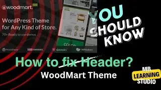 how to fix header WoodMart Woo-Commerce theme | WoodMart Woo-Commerce  WordPress theme  Live work