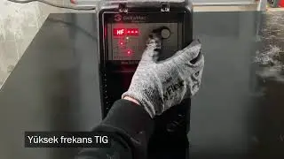 POWER TIG 200 AC DC PULSE PFC / Panel ve Kurulum - Presentation du panel avant  #weldingmachine