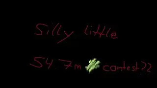 Silly little 54.7m Sugar Cane contest (Current Record)