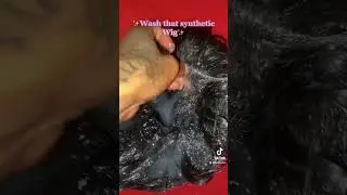| Fabric Softener on Wig |