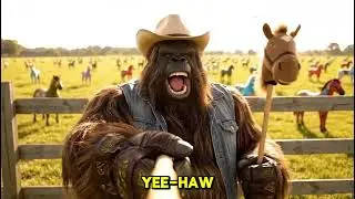 Bigfoot hat Hobby Horsing für sich entdeckt