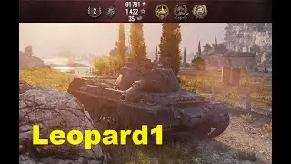 World of Tanks -Leopard 1  7,6k Damage