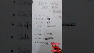 mehandi class 1 #mehandi kaise sikhe #first class