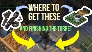 How to get HEAT SENSOR & TURRET PARTS & FINISHING TURRET - Last day on Earth: Survival 1.7.9