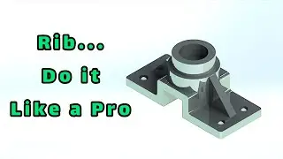 Rib in #Solidworks