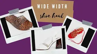 Wide Width Shoe Haul & Try On | ASOS & River Island