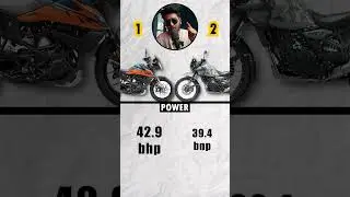 Himalayan 450 против KTM 390 Adventure #ktm #royalenfield