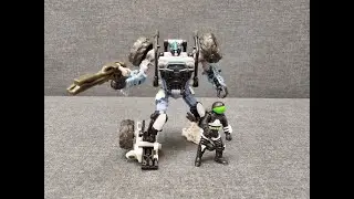 Обзор трансформера Half-Track - Human Alliance - Basic - Dark of the Moon - Hasbro. Музей Р-ТФ.