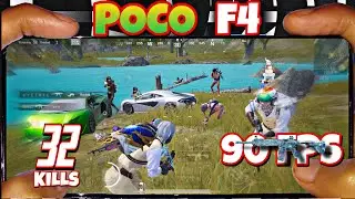 IS SD 870🔥ENOUGH ??⚡️90FPS POCO F4 | POCO F4 90FPS PUBG | 28 KILLS SAMSUNG,A3,A5,A6,A7,J2,J5,J7,S5