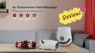 Xllent Hand Massager with Compression & Heating,Cordless Electric Massagers