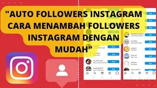 auto followers instagram 2022 | cara menambah followers instagram gratis dan mudah dengan addmefast
