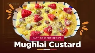 Mughlai Custard Recipe | Just One Cup Of Milk | Best Dawat Dessert