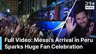 FULL VIDEO: Lionel Messi Receives Hero&rsquo;s Welcome in Lima Ahead of Alianza Lima Friendly | AD1E